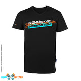 T-Shirt mit V-Ausschnitt – Unser Anspruch auf der Strecke